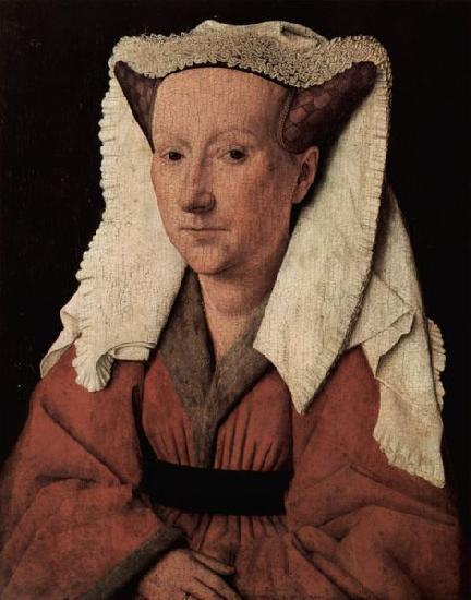 Jan Van Eyck Portrait of Margarete van Eyck China oil painting art